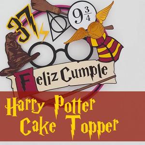 HARRY POTTER Cake Topper -whole model and parts to assemble-.