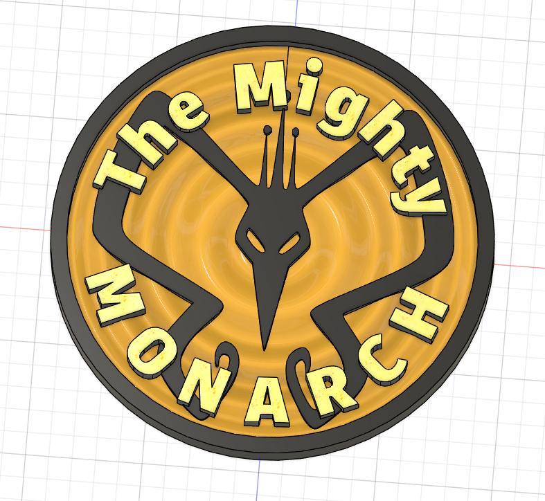 The Mighty Monarch Wall Plaque