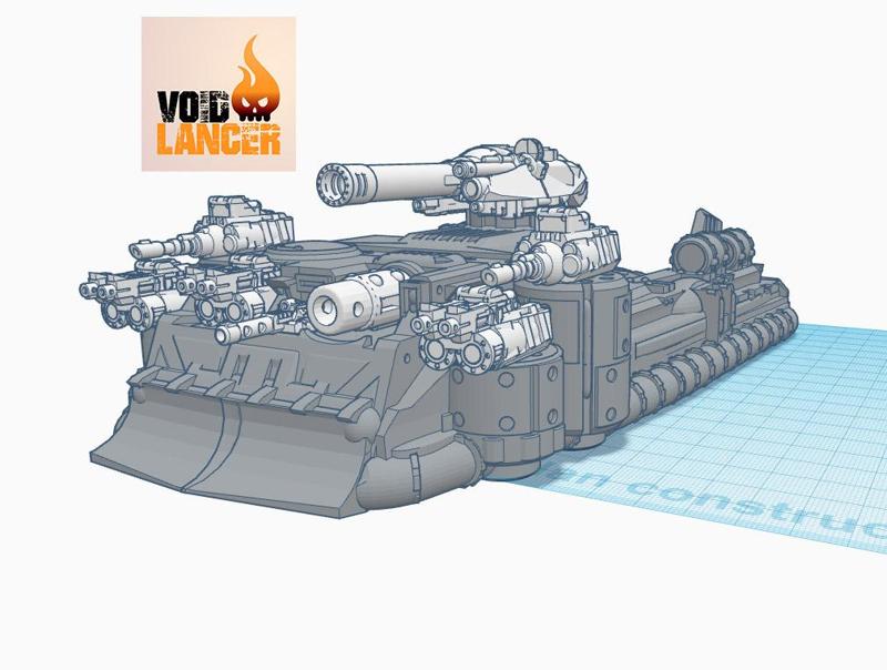 Hovercraft Jungle Fighter - coque et tourelle