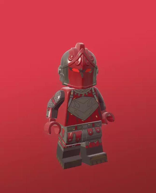 RED KNIGHT FORTNITE LEGO MAXIFIG
