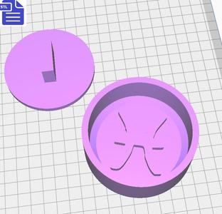 2pc Pisces Bath Bomb Mold Press