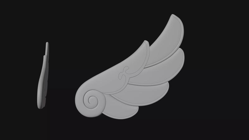 Tribbie wing cosplay prop - honkai starrail