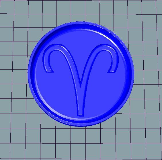 TABLET ZODIAC ARIES 7CM