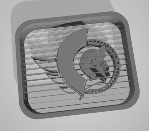 Ottawa Senators Hockey Art String Decoration