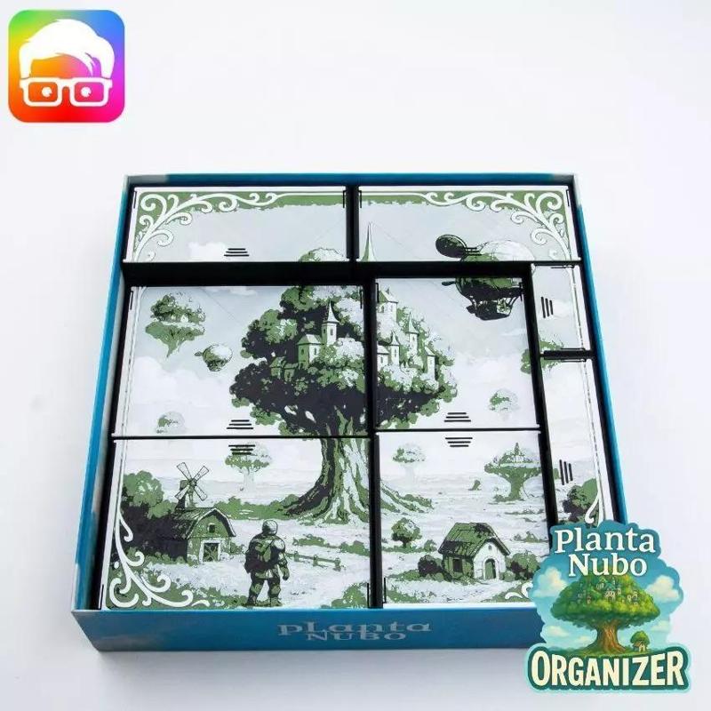 Planta Nubo board game organizer by ammedia3d