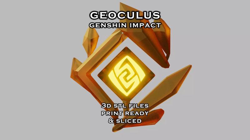Geoculus Genshin Impact -- 3D Print Ready