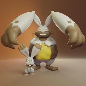 Pokemon - Bunnelby and Diggersby