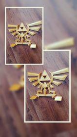 Zelda Hyrule Crest Triforce STANDING  Decor Cake Topper Wall Decor Kids gift