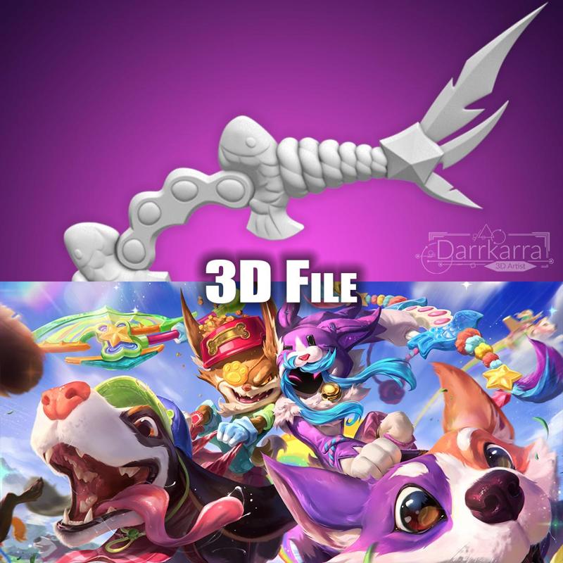 Kindred Woof and Lamb League of Legends STL files