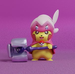 Pokemon - Pikachu Tinkatuff Cosplay