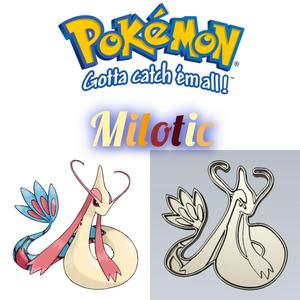 AMAZING POKEMON Milotic  COOKIE CUTTER STAMP CAKE DECORATING