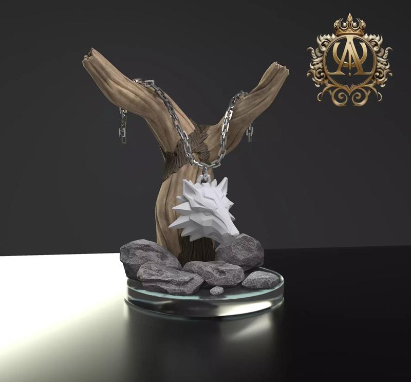 Wolf Medallion1