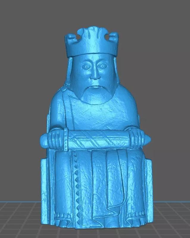 Lewis Chess Piece - King