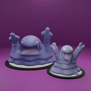 Pokemon No. 088, 089 Grimer, Muk