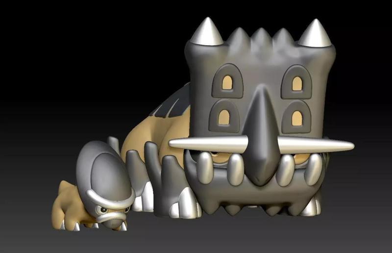 Pokemon Shieldon Bastiodon