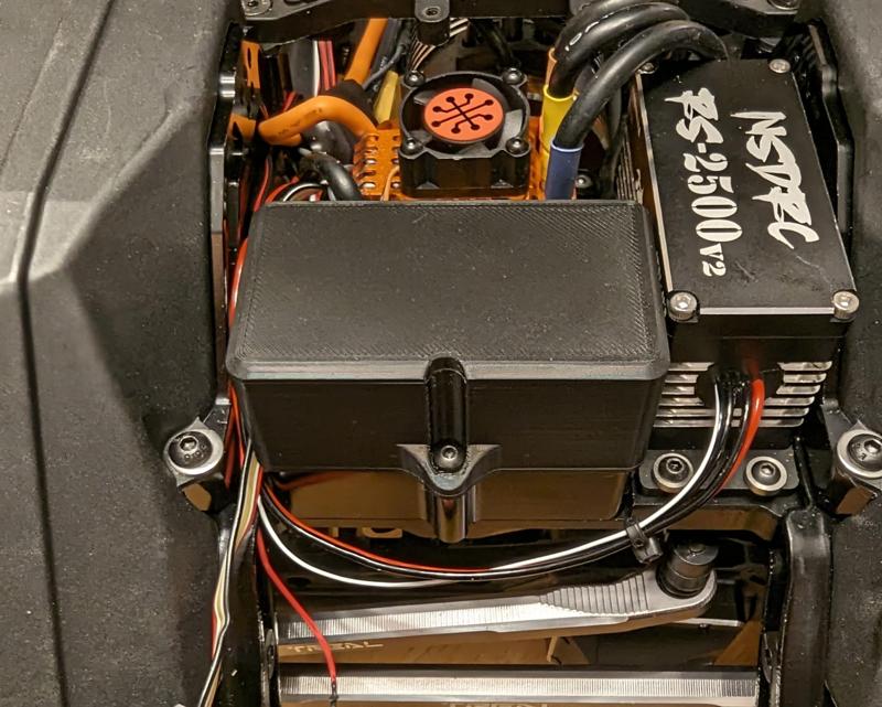 Axial SCX6 Honcho / Jeep JLU Receiver Box Cover