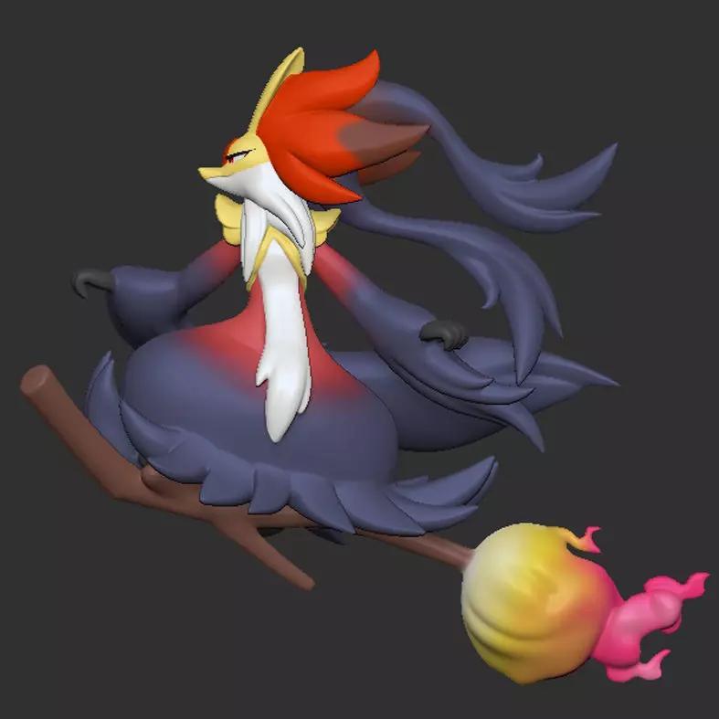 mega delphox pokemon legends z
