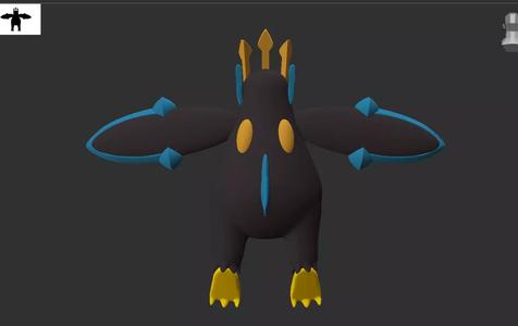 Empoleon Pokemon taxidermy