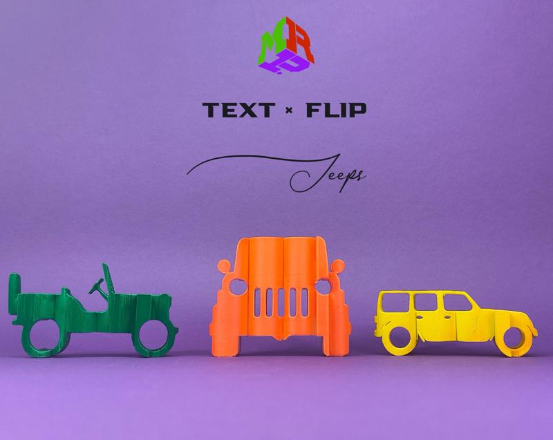 Text Flip - Jeep