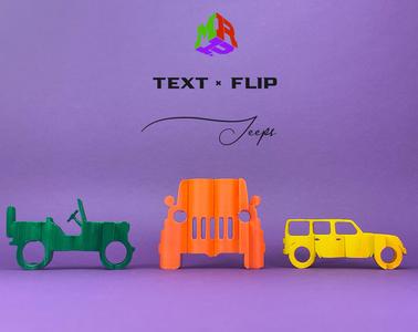 Text Flip - Jeep
