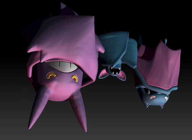 Pokemon Zubat Golbat Crobat