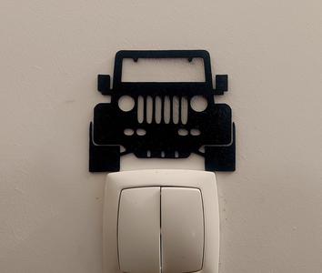 Jeep wall art decor