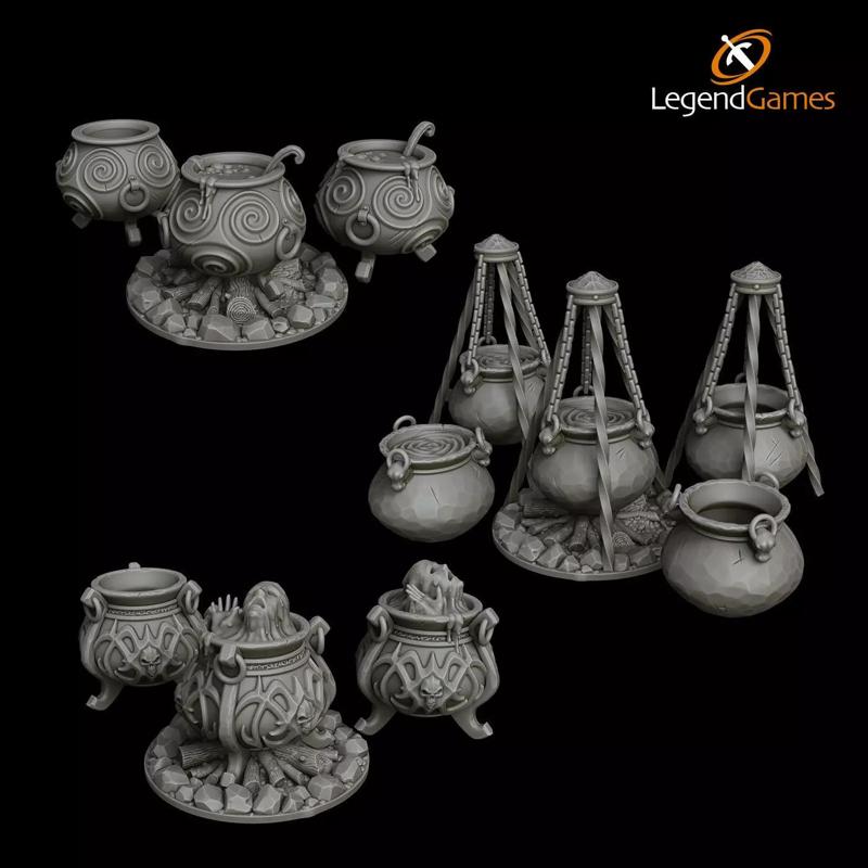 LegendGames Cauldron Set for Halloween