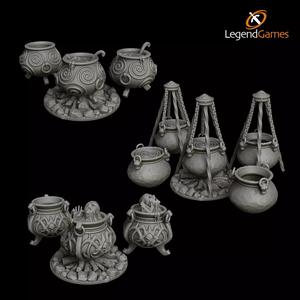 LegendGames Cauldron Set for Halloween