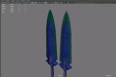 Gundam Gn Luster Sword