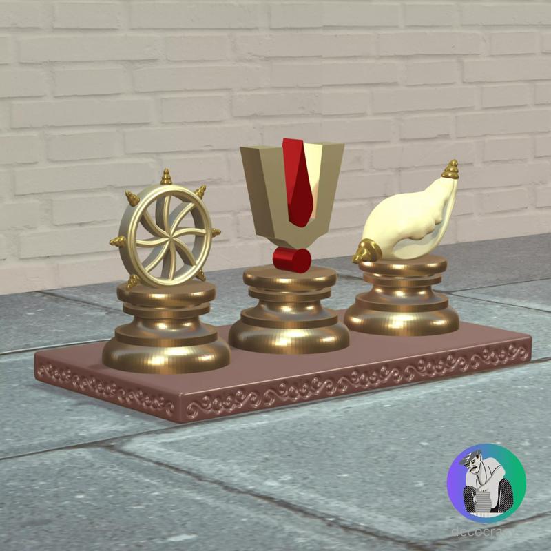 Tirupati Balaji Venkateshwara Swamy Shankh Tilak Chakra Emblem