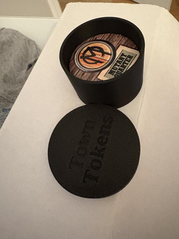 Shadows of Brimstone - Town location token holder