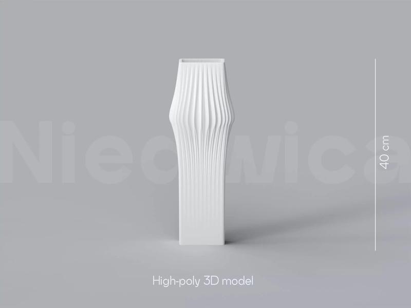 NIEDWICA VASE E-3 3D PRINTING VASE 3D MODEL STL FILE