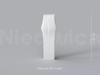 NIEDWICA VASE E-3 3D PRINTING VASE 3D MODEL STL FILE