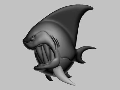 Fish 3d print model ready to print