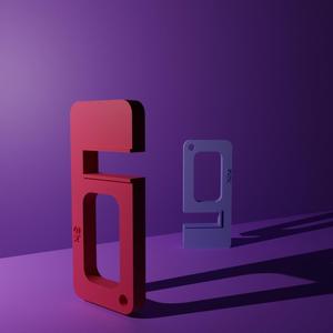 'Six Nine’ Keyring Stand for Xiaomi 12 Pro – Doubles as Grocery Bag Grip Handle