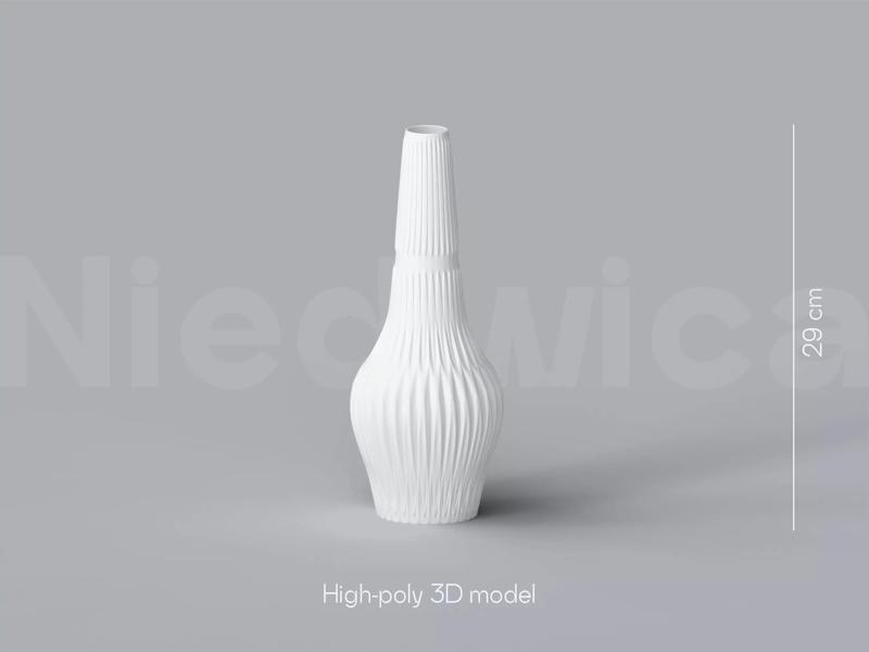 NIEDWICA VASE A-3 3D PRINTING VASE 3D MODEL 3D