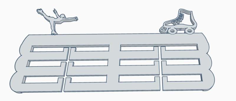 ORGANIZER / SKATING MEDAL STAND