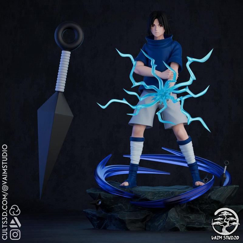 Free STL Sasuke Uchiha Kunai