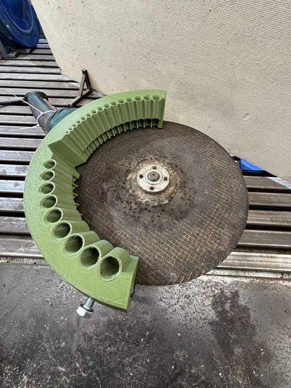 Adapter for grinder 230 mm for sharpening drills