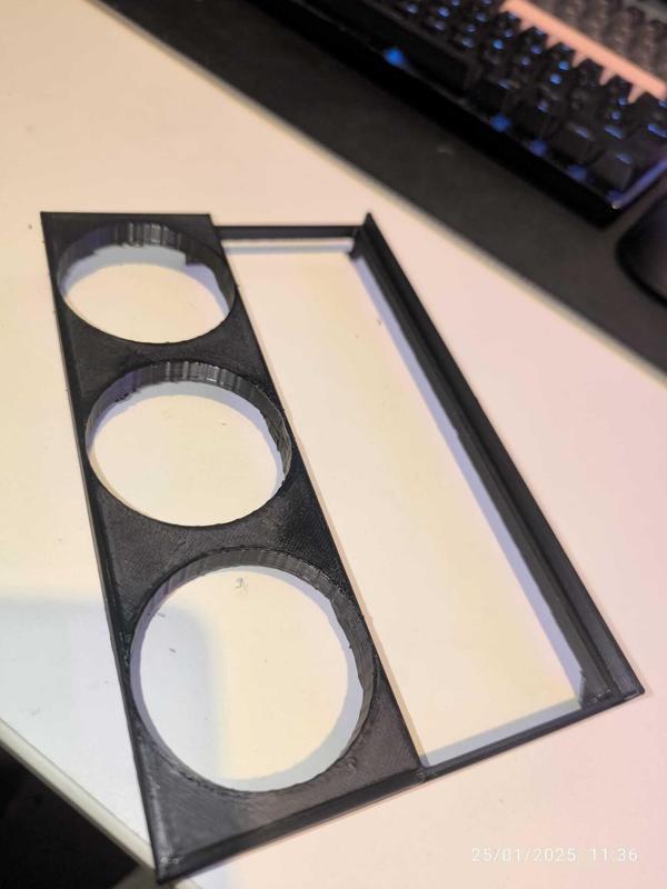 MX-5 NB 1din radius + 52mm gauges