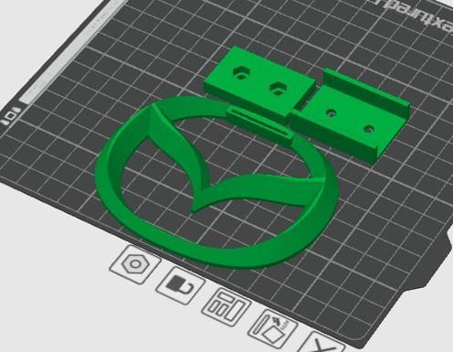 Mazda Logo Tsurikawa