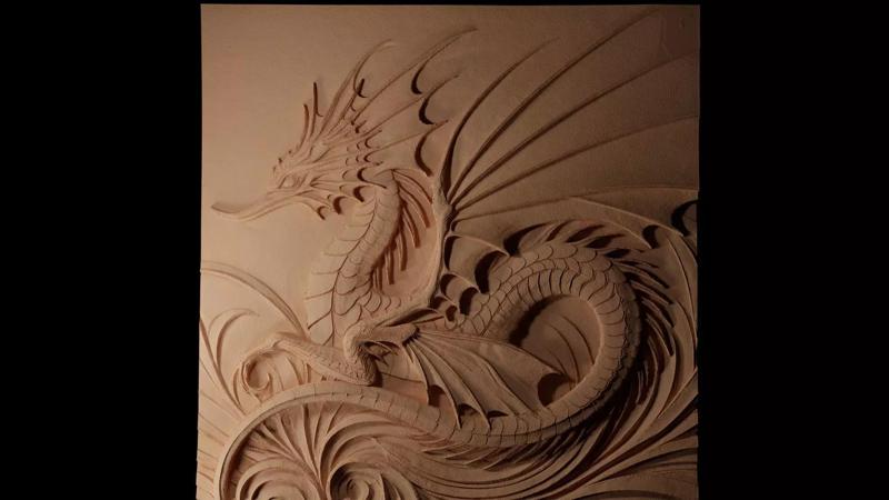 Leafy Sea Dragon CNC 3d Print High Relief Sand Casting