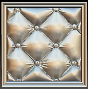 Upholstered with picture frame for CNC 3D Router