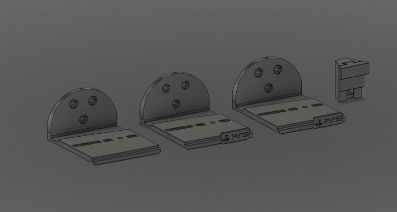 PS5 DISC VERSION - WALL MOUNT BRACKET