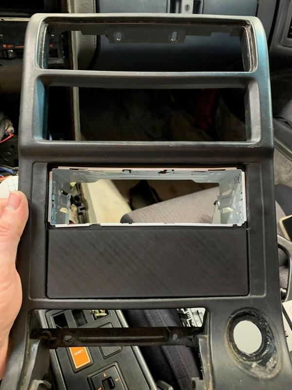 1989-1991 Mazda FC RX7 S5 Single DIN Radio Mount