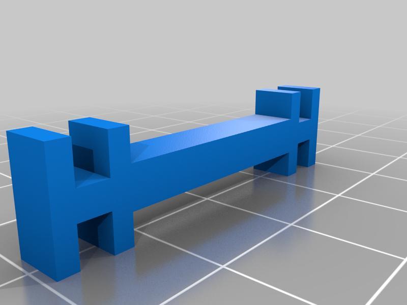 G scale LGB track clip