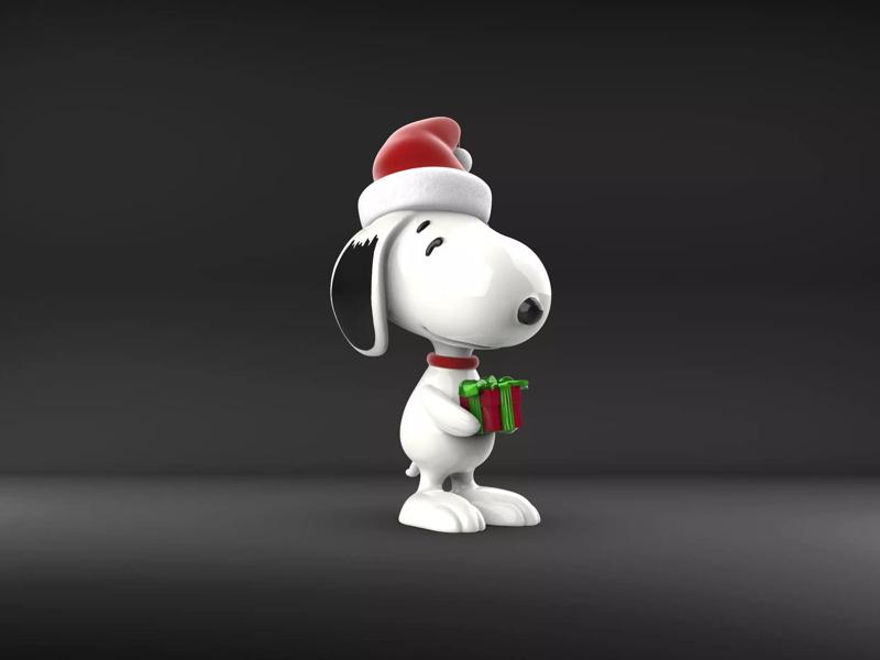 Snoopy Christmas Ornament