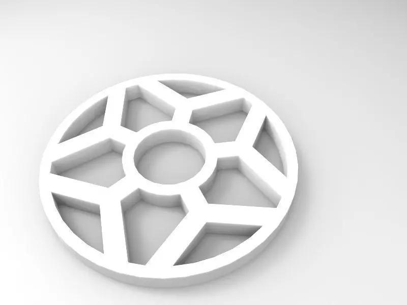 snowflake tetrahedron
