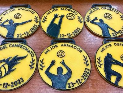 Volleyball Medals