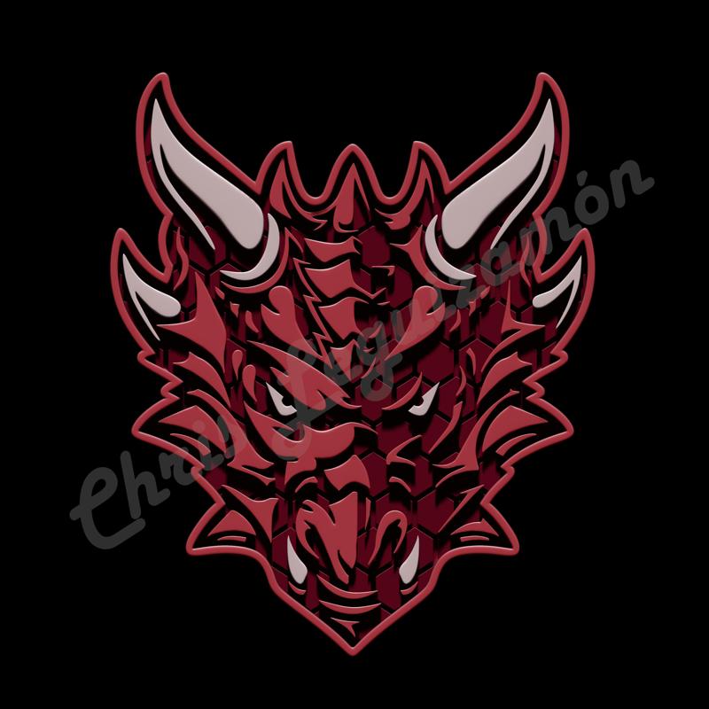 ZOZ Final Hour Rubium Dragon Medal